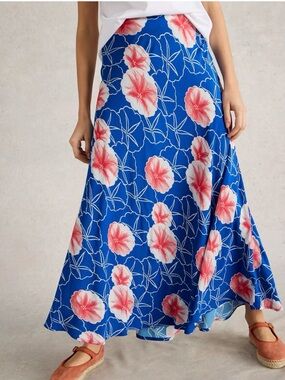 White Stuff | Floral Print Maxi Skirt